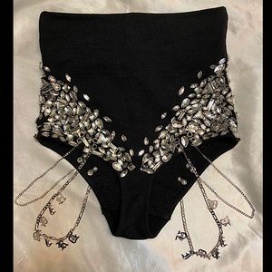 Shrine Size Small Embellished hotshorts